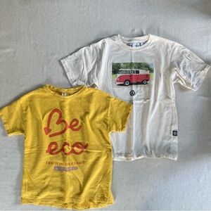Zara Kids VW & Eco Short Sleeve Tees